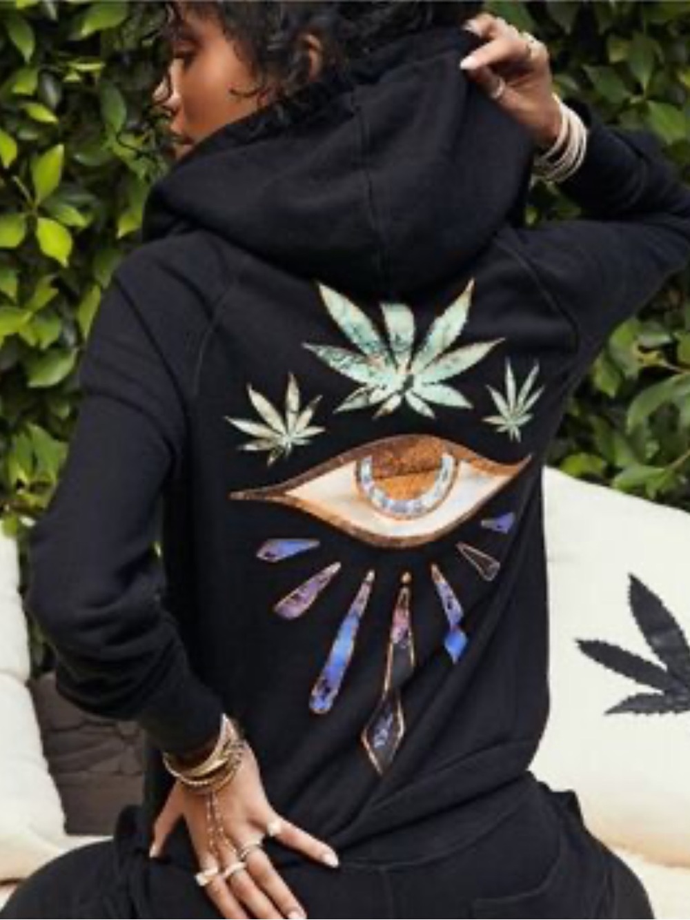 Jacquie Aiche X NSF Hoodie Sweatshirt Size Small Limited Edition